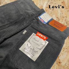 【デッドストック】Levi's  リーバイス コーデュロイパンツ ブラック HONG KONG製 515 w28 ヴィンテージ ビンテージ フラッシャー タグ付き 1983年製造 515-8855