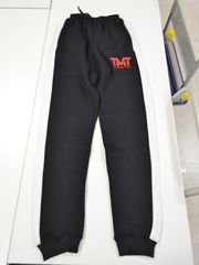 JK24014【訳アリ品】(Mサイズ) ザ・マネーチーム ジョガーパンツ RETRO JOGGER 黒ベース×赤色ロゴ ジャージ フロイド・メイウェザー ボクシング メンズ