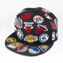 【ニューエラ正規品】ニューエラ New Era® NEW ERA® 帽子 キャップ 9FIFTY Team Logo Allover NBA ブラック(商品番号：14667798)