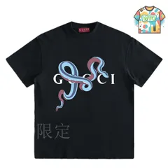 【今日WTO】Gucci 25ss 蛇年 G プリント T シャツ-PQ21