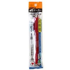 ゼブラ　マッキーケア超極細 赤 P-YYTH3-R