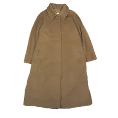 マックスマーラ MAX MARA 白タグ シングル ロング チェスターコート ウール カシミヤ混 オーバーサイズ 長袖 アウター キャメル 38 レディース 