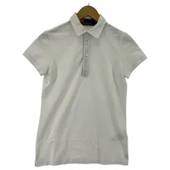 POLO GOLF RALPH LAUREN ポロゴルフラルフローレン ワンポイントロゴ刺繡ポロシャツ sizeXS/ホワイト