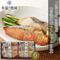 内祝い 海鮮 ギフト 鳥取 「山陰大松」 氷温熟成 西京漬けギフトセット(6切) / お返し レトルト 簡単 調理 魚 焼き魚 魚料理 惣菜 和風惣菜 詰め合わせ セット 人気 ブランド 贈り物 結婚内祝い 出産内祝い のし 熨斗 のし対応