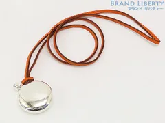 ク*ラ様 Hermes エルメスパフュームボトルネックレスラニエール庭