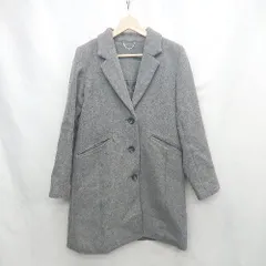 ◇ ⊇ BEAMS HEART ビームスハート ウール調 長袖 テーラードジャケット サイズ1 グレー レディース E  【1503050014052】のサムネイル