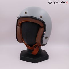 ZEALOT　フライボーイジェット2　CARBON HYBRID GRAY MATT/BROWN　FJ0023　Mサイズ　ジェットヘルメット