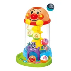 O アンパンマン NEW！にぎって！おとして！光るくるコロタワー 指先の発達 集中力 音・光 1.5歳 ジョイパレット おもちゃ 室内遊び ギフト プレゼント 誕生日 お祝い 贈り物 ブラックフライデー クリスマス 女の子 男の子