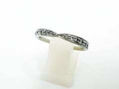 TIFFANY&CO. Tiffany ティファニー ハーモニー ダイヤ リング 指輪 Pt950 プラチナ 10号 新品仕上げ