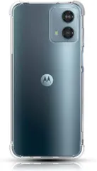 JACRON 全面保護Moto G24 耐衝撃 ケース 柔軟 TPU カバー 四隅がエアクッション構造 全透明 散熱加工 黄変しにくい ワイヤレス充電対応 薄型 軽量 携帯便利 スマホケース クリア(TPU-AZ-2937)のサムネイル