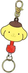 サンリオキャラクターズ チョコレート ラバーキーリール04 ポムポムプリン