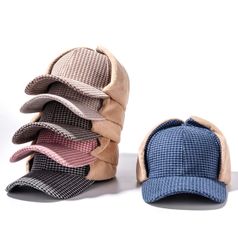 新品 未使用 BSMONLAN 防寒帽子 キャップ 秋冬 ハット 深め 小顔効果 レディース メンズ フライトキャップ パイロットキャップ 耳当て  防風 イヤーマフラー アウトドア ( ブラック カーキ コーヒー色 ベージュ ブルー ピンク )（YI1）
