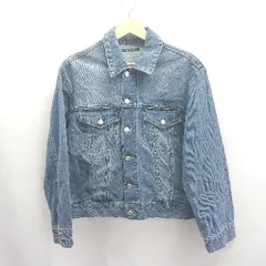◇ ⊇ INGNI イング 長袖 デニムジャケット ジージャン サイズM ブルー系 レディース E  【1504240009995】