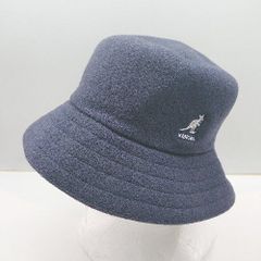 ◇ KANGOL カンゴール バケット ハット ネイビー サイズL メンズ レディース E  【1405140037654】