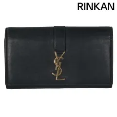 サンローランパリ 414567 カサンドラロゴレザー長財布 メンズ