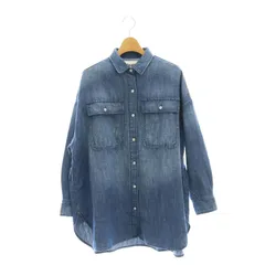 other - ヘルシーデニム Breezy Almond デニムシャツ スタンドカラー 0 紺 Healthy DENIM Breezy Almond[LWA5-H11962003]｜URBAN RESEARCH