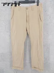 ◇ relume journal standard ロールアップ パンツ Sサイズ ベージュ メンズ 【中古】 【1002798938717】のサムネイル