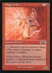 【中古】マジックザギャザリング 86/143[C]：【EXO】Mage il-Vec/ヴェクからの追放魔道士