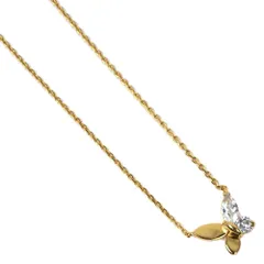 ケイトスペード ネックレス レディース ミニペンダント アクセサリー ソーシャル バタフライ キュービックジルコニア クリア ゴールド KATE SPADE K7547-921