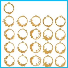 貝殻 海洋生物 かわいい 空枠 ゴールド フレームパーツ レジン枠 レジン 手芸