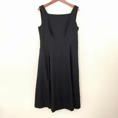 #snc 49AV.ジュンコシマダ JUNKOSHIMADA ワンピース 40 黒  ノースリーブ レディース [923522]