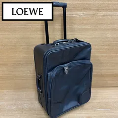 希少♡オールレザー♡LOEWE ロエベ アナグラム キャリーケース ブラック 2025年最新】LOEWE レディース キャリーケースの人気アイテム
