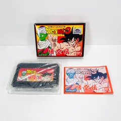 【箱 説明書 付き】FC ファミコン ドラゴンボール3 悟空伝 DRAGONBALLのサムネイル