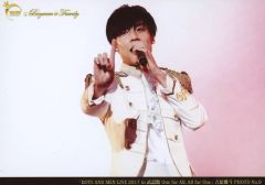 [중고] 생사진(남성) No.9:BOYS AND MEN/요시하라 마사토/가로형 라이브 포토/보이멘☆패밀리 한정[BOYS AND MEN LIVE 2017 in 무도관 One for All. All for One]요시하라 마사토 포토 세트