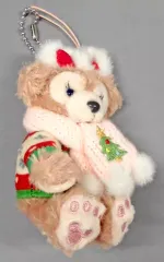 【中古】雑貨 シェリーメイ ぬいぐるみストラップ 「ダッフィーのクリスマス2018」 東京ディズニーシー限定