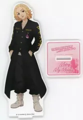 【中古】アクリルスタンド・アクリルパネル 佐野万次郎＆マイメロディ(特攻服ver.) アクリルスタンド 「東京リベンジャーズ×サンリオキャラクターズ」