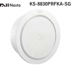 【期間限定】【新品・７営業日以内発送】屋内換気口 丸型 プッシュタイプ アレルフィルター付 Φ100 シルバーグレー KS-8830