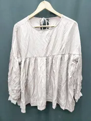 ◇ ⊂ INGNI イング ゆったり 長袖 シャツ　ブラウス サイズM ピンク レディース P  【1409250040313】