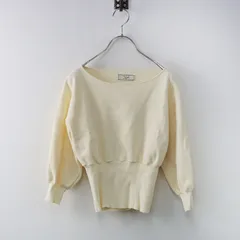【値下げ】ノエラ Noela ボートネックドルマンニット F/オフホワイト トップス プルオーバー ドルマンスリーブ 【2400014311969】のサムネイル