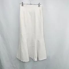 ◇ ⊇ w closet ダブルクローゼット ロング マーメイド スカート サイズ表記なし アイボリー レディース E  【1502180011337】
