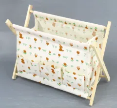 【中古】収納用品 リトルミイ(チューリップ) リビングバスケット 「ムーミン」