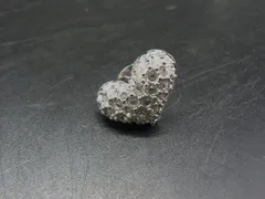 ■美品■ SWAROVSKI スワロフスキー ラインストーン ハート ピンブローチ ピンバッジ アクセサリー シルバー系 DI9429