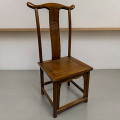 中国美術 唐木 花梨 螺鈿 花鳥 梅 アームチェア 椅子 - メルカリ