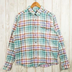 【Men's M レッド系】 2018 Patagonia ( パタゴニア ) ライトウェイトフィヨルド フランネルシャツ LW Fjord Flannel Shirt ROOB 入手困難 オーガニックコットン ウェア トップス インナー