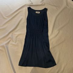 MM6 エムエムシックス Silk Mini Dress ミニドレス ブルー size:40【代官山A07】