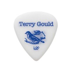 Pickboy ピックボーイ ギターピック GP-TG-TS/100 Terry Gould Sand Grip 1.0mm 1枚入り ホワイト ティアドロップ型 ポリアセタール滑り止めピック