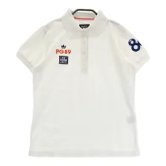 サイズ：1 PEARLY GATES パーリーゲイツ  半袖ポロシャツ チェック柄 ホワイト系 [240101493586] ゴルフウェア レディース ストスト