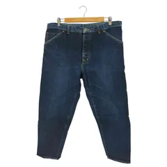 美品】GANRYU サルエルデニム M インディゴブルー