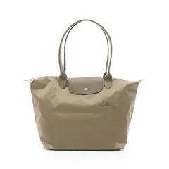 ロンシャン Longchamp トートバッグ ル プリアージュ グリーン L L1899919M04 アーティチョーク キャンバス レザー ル プリアージュ グリーン L ショルダーバッグ レディース