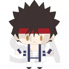 [중고] 봉제인형 마스코트·봉제인형 배지 아이라쿠 좌노스케 [루로니 검심 -메이지 검객 낭만담- PUPPELA(파펠라)·핑거 마스코트 컬렉션(봉제인형)]