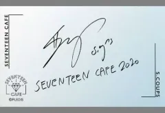 【中古】キャラカード エスクプス メンバーカード 「SEVENTEEN CAFE 2020」 フード・デザート注文特典