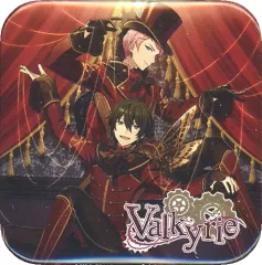 【中古】バッジ・ピンズ Valkyrie スクエア缶バッジ 「CD あんさんぶるスターズ! ユニットソングCD 2nd vol.7 Valkyrie」 アニメイト購入特典