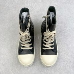 RICK OWENS リックオウエンス ハイカット レザー スニーカー ブラック モード系