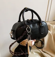 2WAYハンドバッグ レディース 斜め掛け 小さめ かわいい 通勤 通学 大容量 トレンド 2025新作 カジュアル PUレザー ショルダーバッグ 黒 茶 赤