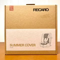 RECARO レカロ トリア エリート 専用サマーカバー グレー チャイルドシートカバー メッシュ素材 涼感素材  洗える 涼しい 通気性◎ メーカー純正 汚れ防止