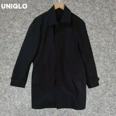UNIQLO ブラック ステンカラーコート Sサイズ